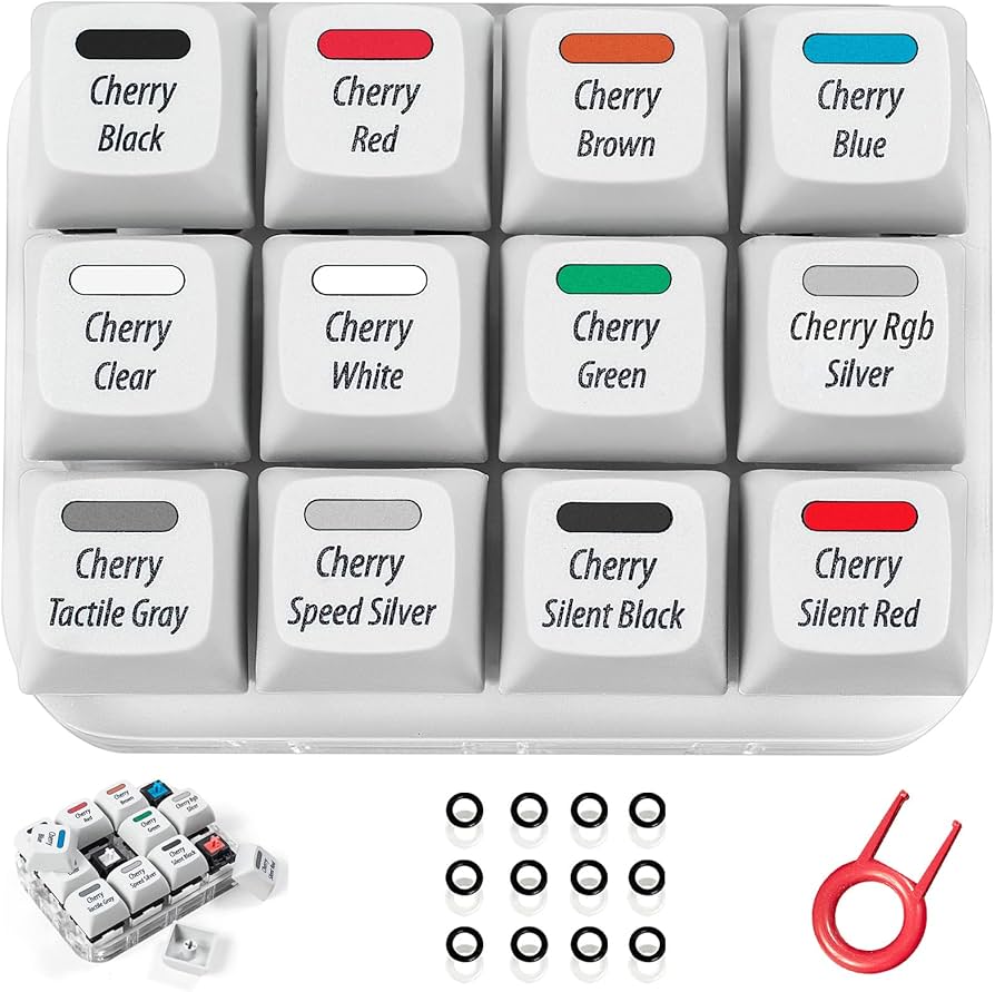 Amazon.com: Griarrac Cherry MX Switch Tester 12-Key Mechanical Amazon.com: Griarrac Cherry MX Switch Tester 12-Key Mechanical